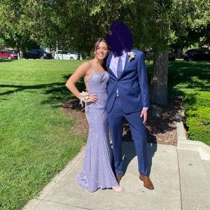 Lilac Prom Dress Size 10